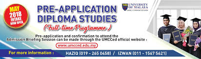 Hebahan keputusan lepasan spm bagi permohonan kemasukan ke ua, politeknik, kolej komuniti dan ilka. The Edvisor Malaysia Permohonan Diploma Sepenuh Masa Universiti Malaya Melalui Umcced Sesi 2018