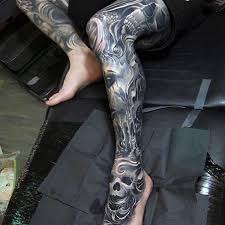 Mens full leg sleeve final fantasy themed tattoo. Top 100 Best Cool Tattoos For Guys Masculine Design Ideas Leg Sleeve Tattoo Leg Tattoos Full Leg Tattoos
