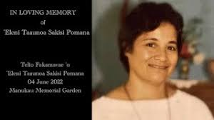 Telio Fakamavae 'o 'Eleni Taaunoa Sakisi Pomana