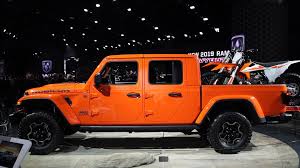 2019 Detroit Auto Show 2020 Jeep Gladiator