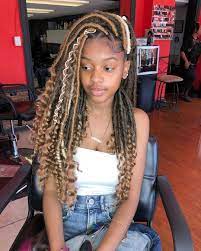 Bouncy curls is one such hairstyle which can be attained with little to no effort at all. Locs Melanin Girls Hairstyles Braids Braided Hairstyles Shaved Side Hairstyles
