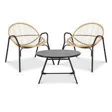 Cuba 2 Seater Coffee Set B Q For All Your Home And Garden Supplies And Advice On All The Latest Diy Trends Coffee Table Setting Outdoor Chairs Seater