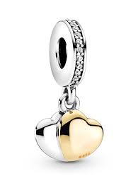 Die charms sind in der regel aus 925er silber gefertigt und mit reizvoll. Pandora Charm Anhanger Doppeltes Herz 799162c01 Klingel