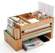 Durable wooden material with versatile and modern looking design, this desk caddy comes with multi compartments of different shapes and sizes to help you keep all your office gadgets and stationery organized and tidy.|the. Wooden Stationery Paper Organiser Cute Desk Accessories Multi Compartment Storage Document File Trays Diy Desk Accessories Scrapbook Storage Desk Organization Diy