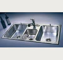 stainless steel kitchen sinks 100% usa