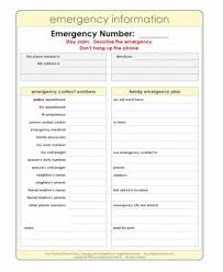4 Printable Emergency Plan Templates Family Emergency Family Emergency Plan Emergency Preparedness Plan
