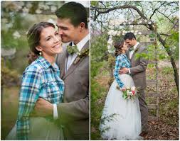 Your wedding dress should make you feel more beautiful than ever. Fall Plaid Wedding Inspiration Rustic Wedding Chic Plaid Wedding Lumberjack Wedding Country Wedding Dresses
