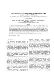 Creşte din nou tensiunea în orientul mijlociu, după ce statele unite au impus noi sancţiuni iranului. Pdf SursÄƒ De Tensiune ControlatÄƒ Cu FrecvenÅ£Äƒ Extrem De JoasÄƒ Pentru Studii Microbiologice Extremely Low Frequency Controlled Voltage Supply For Microbiological Studies Full Text In Romanian