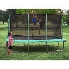 Usually the frame is close to an even foot amount (8ft, 10ft, 12ft, etc) so as long as it is within 2 inches you should be alright, for example, a trampoline that measures 12ft 10in would be able to use a 13ft enclosure netting.) What S The Best Trampoline Size Price Guide Recommendations