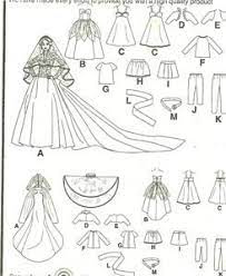 Doll Wedding Dress Patterns Barbie Wedding Dress Doll Wedding Dress Pattern Doll Wedding Dress