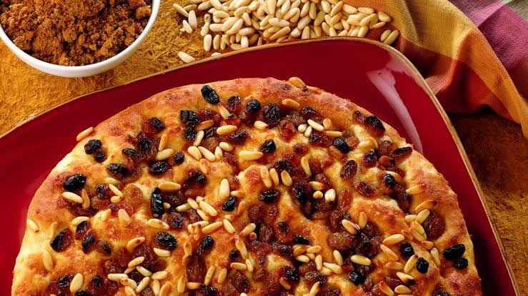 Raisin Focaccia