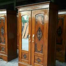 Lemari pakaian klasik terbaru bergamo *harga hubungi cs Jual Lemari Pakaian 2 Pintu Kayu Akasia Kab Jepara Mebel Rahayu Tokopedia