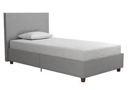 Shop wayfair for all the best tufted beds. Dhp Alexander Twin Upholstered Bed In Gray 4076419