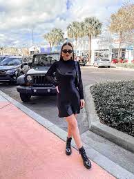 Black Slip Dress Casual Outfit Winter 2020 My Blonde Notes Slip Dress Outfit Casual Dress Outfits Slip Dress Street Style