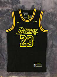 Show your devotion on game day by wearing this lebron james los angeles lakers jersey embroidered. Nwt Lebron James 23 Los Angeles Lakers Men S Black Mamba Basketball Jersey Jerseys For Cheap