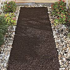 Playsafer® cocoa brown rubber mulch for $649. Six Foot Recycled Rubber Reversible Mulch Pathway Walmart Com Walmart Com