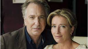 In the scene when thompson's character, karen, finds jewelry that her husband has bought for another. Emma Thompson Too Soon To Do Love Actually Sequel After Alan Rickman S Death Bbc News