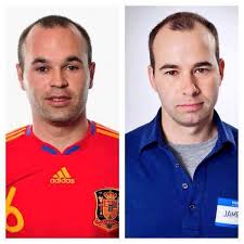 Iniesta and Murr from Impractical Jokers... long lost twins 👀