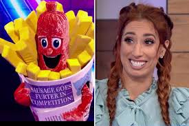 Masked singer sausage is definitely @sheridansmith1 i have. The Masked Singer Viewers Rumble Identity Of Sausage After Spotting New Clue