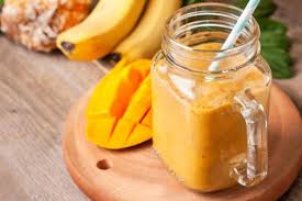 Recette De Smoothie Mangue Facon Pina Colada Rapide Recette Smoothie Recette Smoothie Mangue Recettes De Proteines Douces