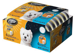 Cesar 3 5oz Multipack Wet Dog Food Chicken And Liver 12ct Steak And Egg Cesar 1 Box You Could Obtain Extra In Wet Dog Food Dog Food Recipes Chicken Livers