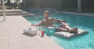 Pool lounge chairs for relaxing sunbath, title: Summer Will Be A Lot Better This Year Thanks To A Motorized Pool Float Inner Strength Zone