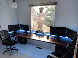 Used to refer to a pair of similar things designed for a man and woman in a romantic…. His Hers Stations Desk Built By My Husband Battlestations