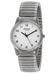 You don't have to worry about it rattling back and forth on your wrist. Boccia 3287 01 Titanium Ladies Watch With Flex Bracelet