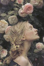 21 Portraits Of Most Beautiful Women With Flowers Photography Beauty Pastel Hair