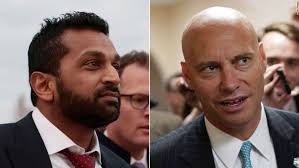 Kash Patel and Marc Short: Former Trump administration officials seen at  federal courthouse where Jan. 6 grand jury meets