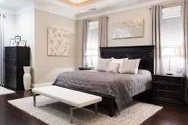 17 Exceptional Bedroom Designs With Beige Walls Beige Walls Bedroom Black Bed Frame Black Bedroom Furniture