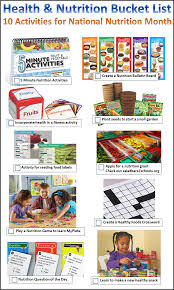 Many kindergarten teachers report that in order for preschoolers to make a smooth transition to school, they need to have certain social and emotional skills. National Nutrition Month Activity Bucket List S S Blog