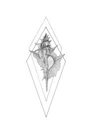 Dotwork Shell Tattoo Design Pen On Paper Original Design Made By Kariaki Shell Tattoos Seashell Tattoos Best Sleeve Tattoos