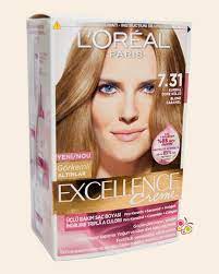 loreal paris excellence creme sac boyasi 7 31 kumral kullu dore sac boyasi sac paris
