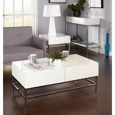 Lewis Occasional Coffee Table White Walmart Com White Coffee Table Living Room Coffee Table Furniture