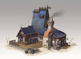 See more ideas about sci fi, sci fi concept art, concept art. Using 3d Models And Perspective To Create A Fantasy Blacksmith Workshop Art Rocket