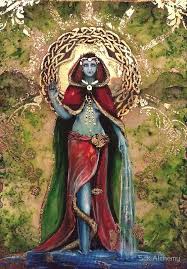 Danu Great Celtic Mother Goddess Poster By Silk Alchemy Celtic Goddess Mother Goddess Goddess Art