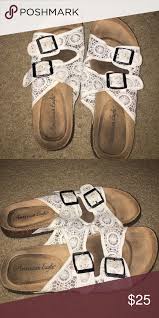 Birkenstock Size Chart Cm White Lace Birkenstocks Size 8 In Good Condition White Lace Not Actually Real Birkenstocks Birk Outfit Accessories Birkenstock Birkenstock Shoes