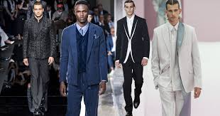 Come indossare un abito estivo e mantenere uno stile elegante ma giovanile? Abiti Da Sposo I Look Delle Sfilate Uomo Primavera Estate 2020 Per Il Matrimonio
