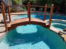 Tonbridge swimming pool the slade, tonbridge tn9 1hr england. Swimming Pool Bridges Handcrafted Garden Bridges R