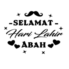 Selamat hari ayah 12 november 2019. Happy Birthday Papa Sticker Selamat Hari Lahir Ready Stock Shopee Malaysia