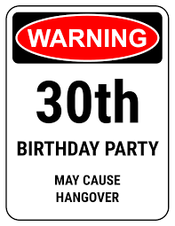 Turning 30 Funny 30th Birthday Meme For Her Funny 30th Birthday Gag Gifts 30th Birthday Funny 30th Birthday Invitations 30th Birthday Sign