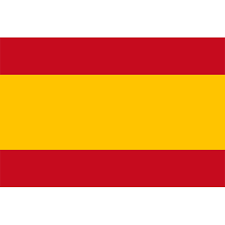 Spaniens flagga antogs den 19 juli 1927, men en liknande örlogsflagga hade varit i bruk till havs sedan 1785. Nationsflagga Spanien Kop Spanska Flaggan Flagshop Nu