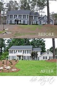 From the outside, you a presented with a charming house that can become a facade. Before And After Exterior House Makeover Colonial House Exteriors Exterior House Colors Home Exterior Makeover