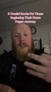 3 Essential Books for Beginner Norse Pagans