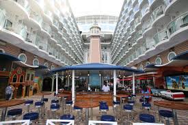Aft inside cabins on deck 7 to 14 are 149 square feet. The World S Largest Cruise Ship Allure Of The Seas Architecture Design