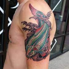 125 Koi Fish Tattoos With Meaning Ranked By Popularity Wild Tattoo Art Koi Fish Tattoo Tattoos For Guys Popular Tattoos