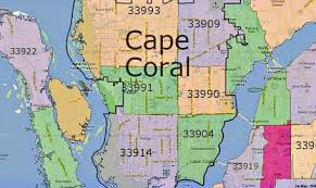 Cape Coral Zip Codes In 2019 Cape Coral Cape Coral