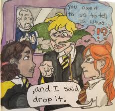 Daniel radcliffe, who portrayed the series' title character, harry potter, was the icon of the film series from the release of the first film in 2001. Ginny Uses The Bat Bogey Hex On Zacharias Smith Harry Potter Lexicon