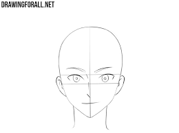 Also draw the jawline using the sides of the cirle and the line. How To Draw An Anime Head